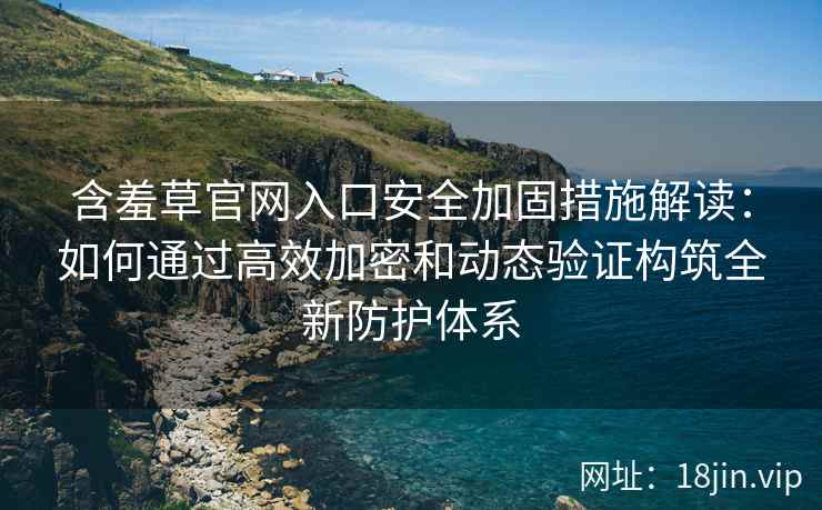 含羞草官网入口安全加固措施解读：如何通过高效加密和动态验证构筑全新防护体系