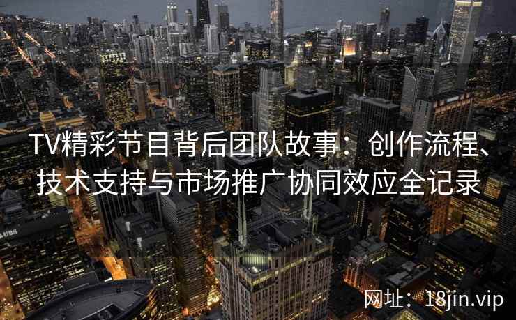 TV精彩节目背后团队故事：创作流程、技术支持与市场推广协同效应全记录
