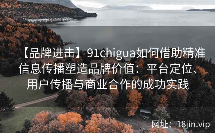 【品牌进击】91chigua如何借助精准信息传播塑造品牌价值：平台定位、用户传播与商业合作的成功实践