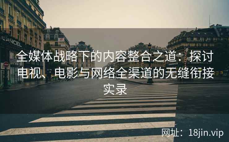全媒体战略下的内容整合之道：探讨电视、电影与网络全渠道的无缝衔接实录