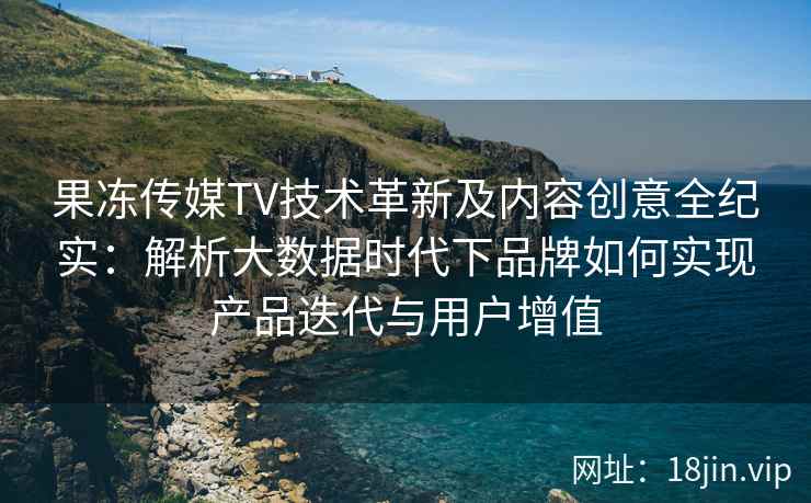 果冻传媒TV技术革新及内容创意全纪实：解析大数据时代下品牌如何实现产品迭代与用户增值
