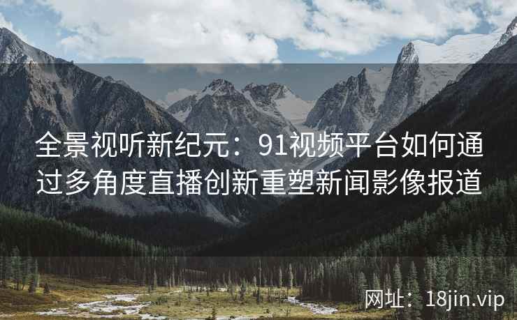 全景视听新纪元：91视频平台如何通过多角度直播创新重塑新闻影像报道